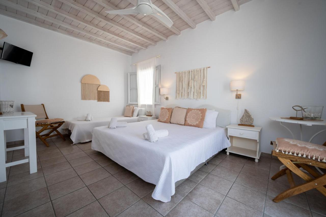 Twins-Trisa Apartments Ornos  Extérieur photo