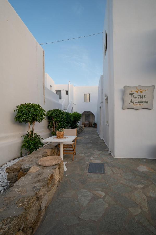 Twins-Trisa Apartments Ornos  Extérieur photo
