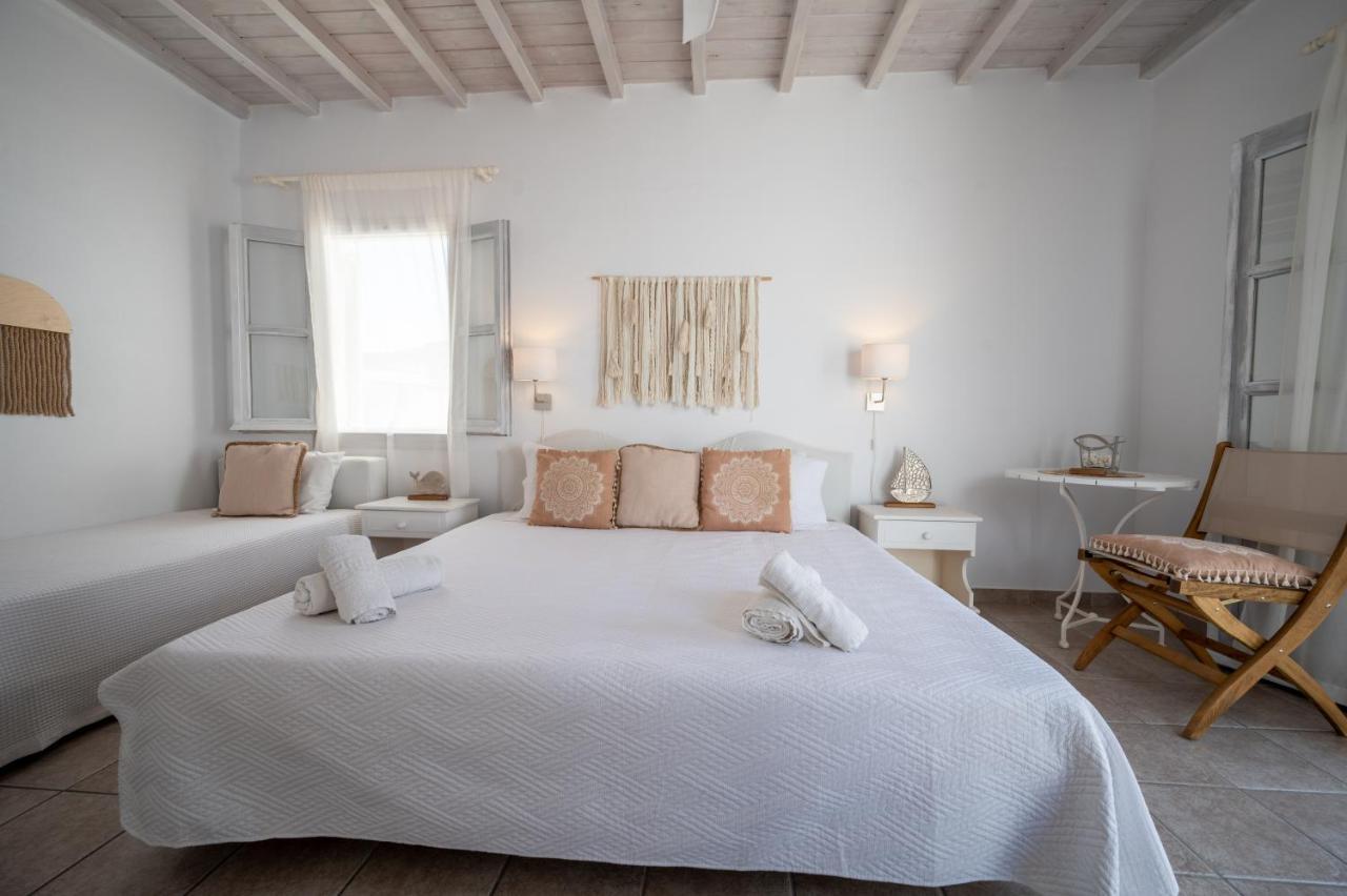 Twins-Trisa Apartments Ornos  Extérieur photo