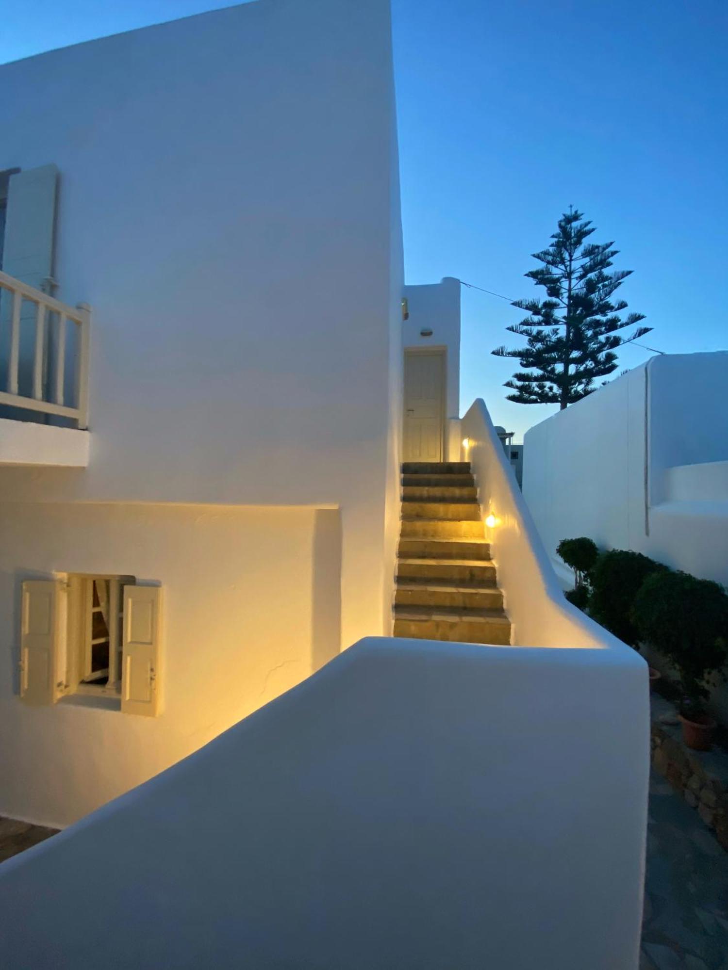 Twins-Trisa Apartments Ornos  Extérieur photo