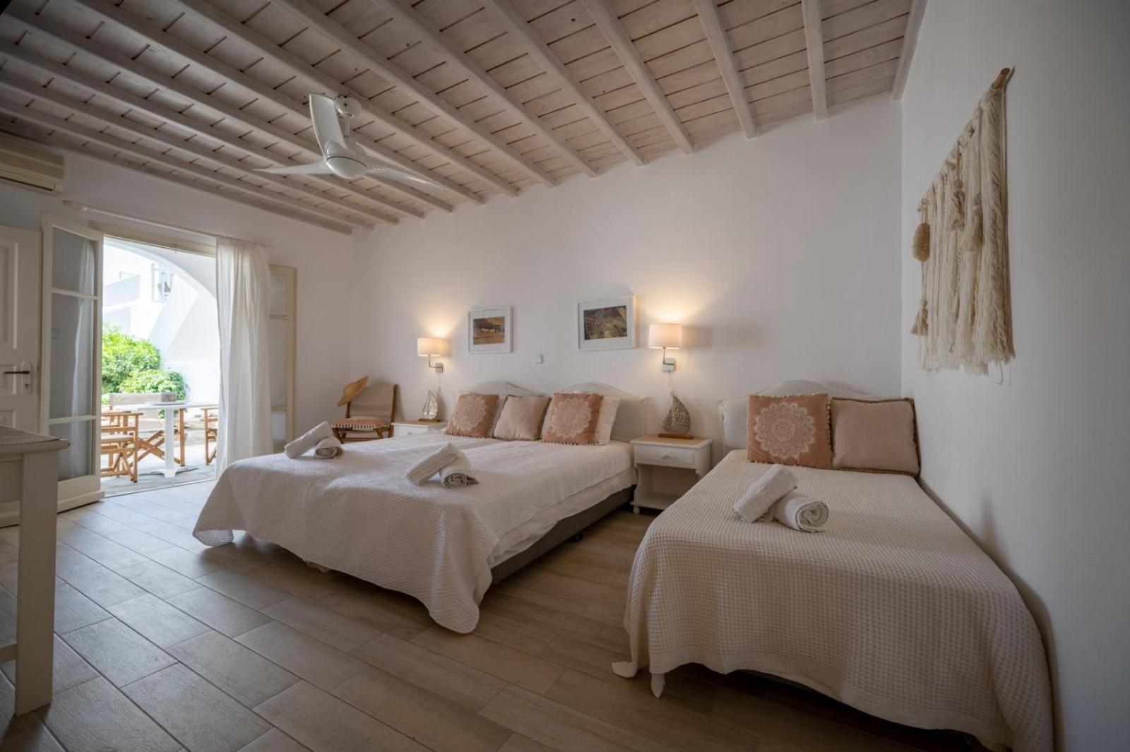 Twins-Trisa Apartments Ornos  Extérieur photo